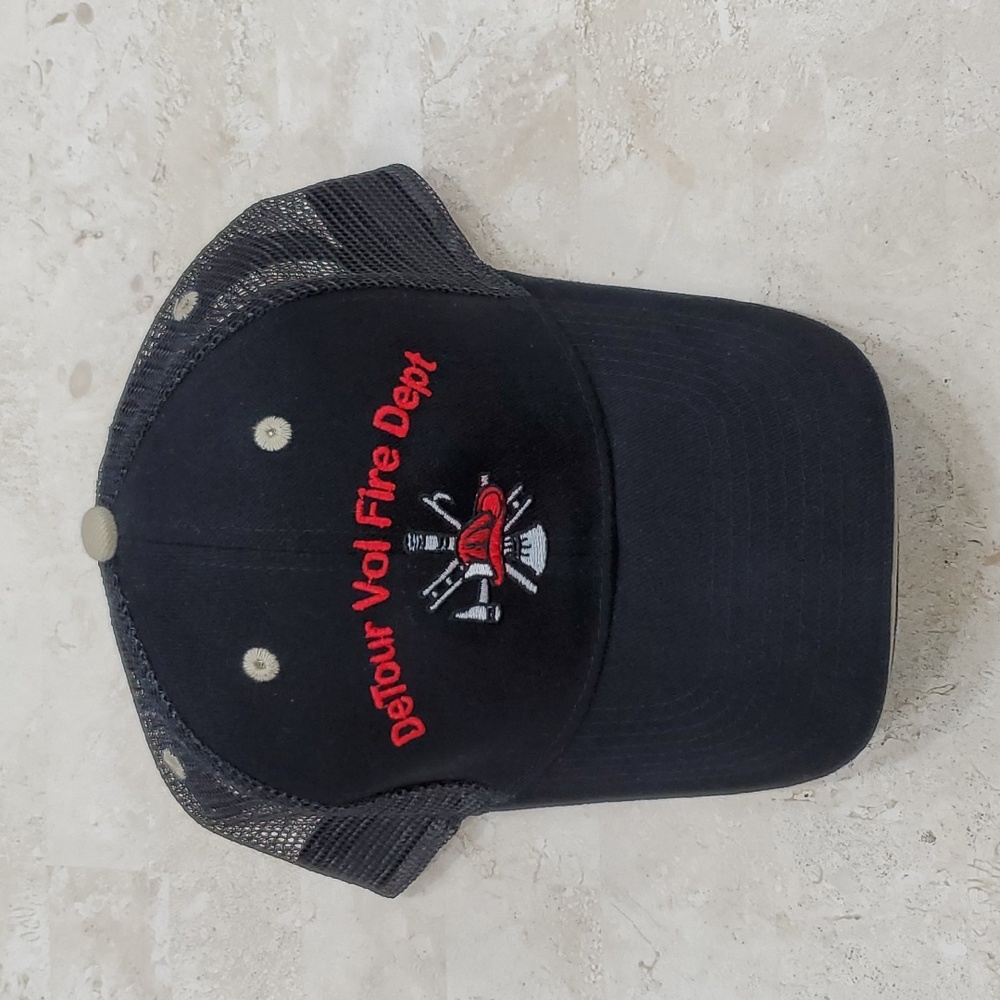 Otto Detour Vol Fire Dept hat black Quality Headwear ball cap Embroidered